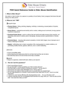 PSW Quick Guide to Elder Abuse-thumbnail